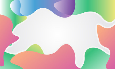 Colorful abstract background with flat design Vector