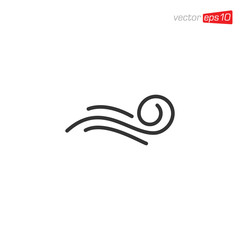 Wind and Air Icon Logo Design