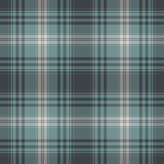Seamless plaid checkered vector pattern.