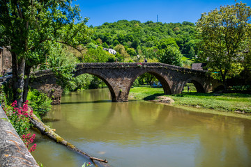 Belcastel, Aveyron, Occitanie, France.