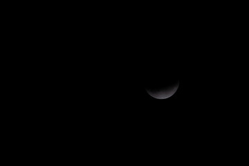 Obraz na płótnie Canvas Moon eclipse