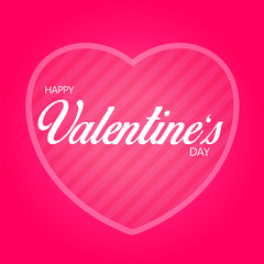 Happy valentine’s day sweet vector illustration.