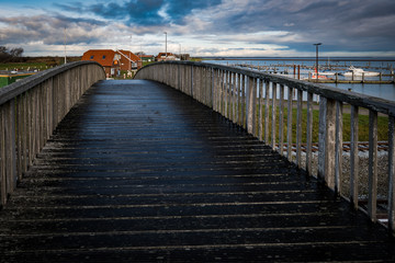 Naklejka premium Am Fähranleger Langeoog