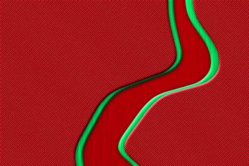 red and green carbon fiber texture.