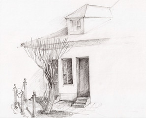 Sketch of House