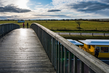 Am Fähranleger Langeoog