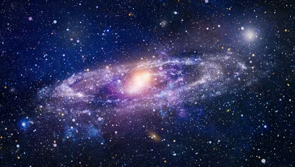 Foto op Canvas Nevel en sterrenstelsels in de ruimte. Ruimte vele lichtjaren ver van de aarde. Elementen van deze afbeelding geleverd door NASA. © Maximusdn