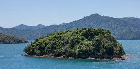 Marlborough Sound South Island New Zealand. Picton.