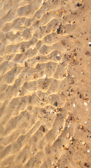 glare and sand