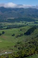 Valley. Highway 60 Collingwood Motueka. South Island New Zealand