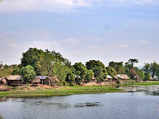 a lake in Kampot, cambodia