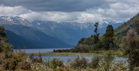 Lake Rotoroa Nelson Lake National Park. New Zealand