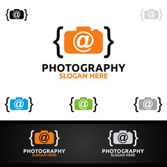 Code Camera Photography Logo