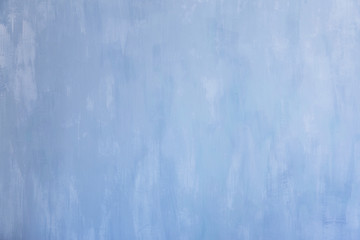 Blue texture painted acrylic wall