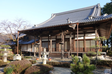 新知恩院の本堂 大津市伊香立