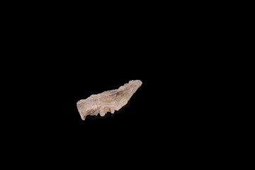Close-up image of mountain pure quartz crystal