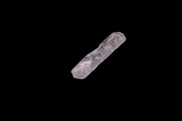 Close-up image of mountain pure quartz crystal