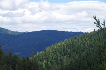 view of mountains