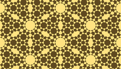 Geometric ornamental seamless pattern. Vector illustration.