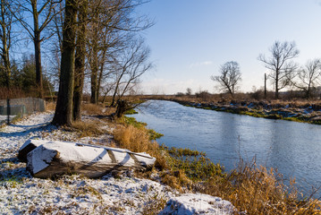 Zima na Podlasiu, Dolina Górnej Narwi, Polska © podlaski49