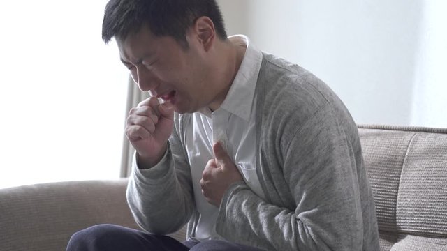 体調不良　咳　喘息　肺炎