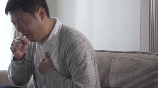 体調不良　咳　喘息　肺炎