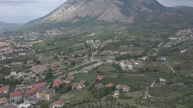 Montesarchio: a city in Valle Caudina, Benevento, Italy.
