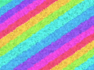 Raibow Stripes Jungle theme watercolor paint fabric wool fur pattern, Feather texture carpet design luxury abstract use as a background or paper element scrapbook. creative by using photoshop brush.