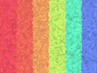 Raibow Stripes vertical Jungle theme watercolor paint fabric wool fur pattern, Feather texture carpet design luxury abstract use as a background or paper element scrapbook using photoshop brush.