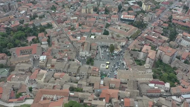 Montesarchio: a city in Valle Caudina, Benevento, Italy.