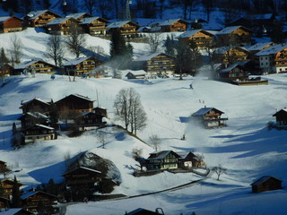 Grindelwald in day time, Switzerland