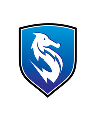 Electric Sea Horse Logo