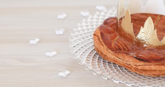 Galette des rois during the epiphany