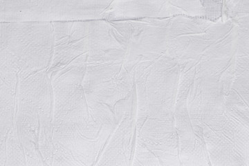 White wet paper textured background, pattern