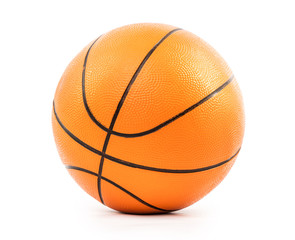 basketball isolated on the white background