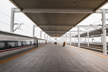 China Anyang - Train station