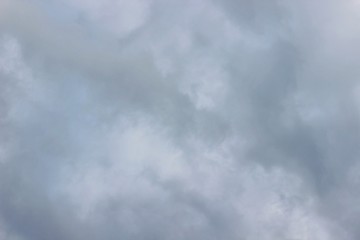 Beautiful blue sky, beautiful white clouds. Weather