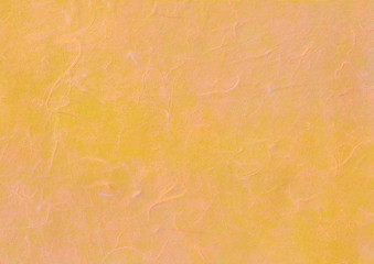 Korean traditional paper dyed yellow