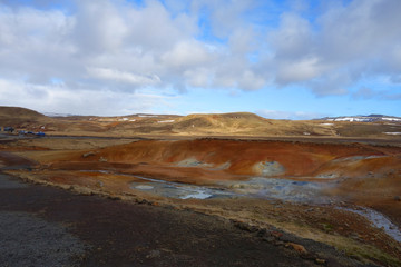 Seltun geothermal hot spring area