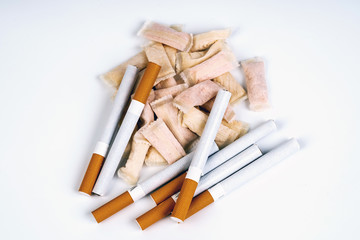 the choice of nicotine between snus and cigarettes