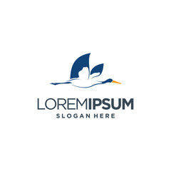 the flying goose logo