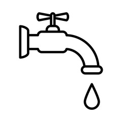 Tab water icon simple design