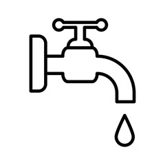 Tab water icon simple design