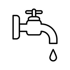 Tab water icon simple design