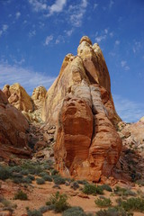 Fototapeta na wymiar rock in arches national park