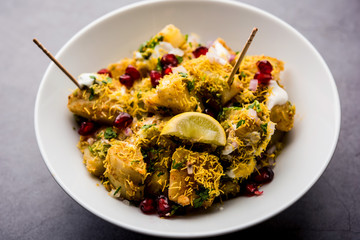 Aloo chaat or Alu chat is a popular street food originating from the Indian subcontinent, especially north India. it's an easy food recipe.