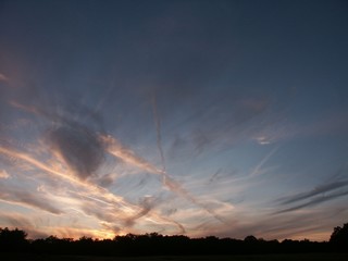 Coucher de soleil/ciel