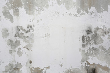 Cracked old concrete wall background. © zilvergolf