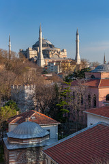 Naklejka premium The Hagia Sophia - Istanbul - Turkey