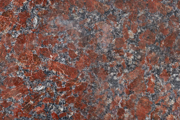 Granite Texture, Red Base with Black and Gray Spots